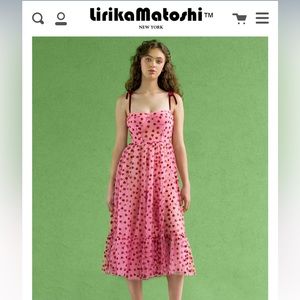 Lirika Matoshi Hearts dress XS